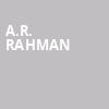 AR Rahman, Prudential Center, New York