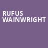 Rufus Wainwright, Hackensack Meridian Health Theatre, New York