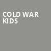 Cold War Kids, Webster Hall, New York