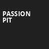 Passion Pit, Irving Plaza, New York