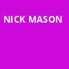 Nick Mason, Beacon Theater, New York