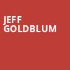 Jeff Goldblum, Town Hall Theater, New York