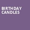 Birthday Candles, American Airlines Theater, New York