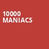 10000 Maniacs, Paramount Hudson Valley Theater, New York