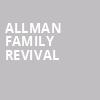 Allman Family Revival, Beacon Theater, New York