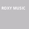 Roxy Music, Madison Square Garden, New York
