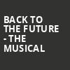 Back To The Future The Musical, Winter Garden Theater, New York