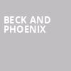 Beck and Phoenix, Madison Square Garden, New York