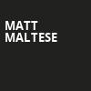 Matt Maltese, Irving Plaza, New York