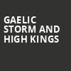 Gaelic Storm and High Kings, Town Hall Theater, New York
