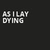 As I Lay Dying, Irving Plaza, New York