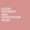 Justin Hayward and Christopher Cross, Tarrytown Music Hall, New York