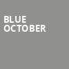 Blue October, Hackensack Meridian Health Theatre, New York