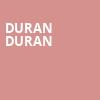 Duran Duran, Madison Square Garden, New York