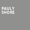 Pauly Shore, Bergen Performing Arts Center, New York