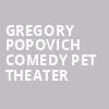 Gregory Popovich Comedy Pet Theater, Prudential Hall, New York
